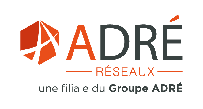 Logo ADRÉ Réseaux, filiale du Groupe ADRÉ